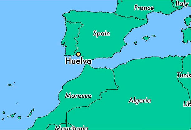 Situación Huelva